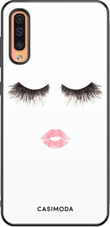Casimoda Samsung Galaxy A50/A30s hoesje - Kiss wink Wit