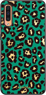 Casimoda Samsung Galaxy A50/A30s hoesje - Luipaard groen