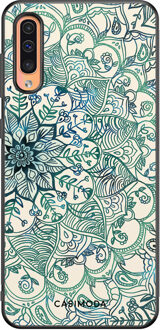 Casimoda Samsung Galaxy A50/A30s hoesje - Mandala blauw