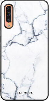 Casimoda Samsung Galaxy A50/A30s hoesje - Marmer grijs Grijs/zilverkleurig