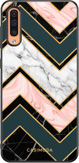 Casimoda Samsung Galaxy A50/A30s hoesje - Marmer triangles Multi