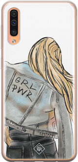 Casimoda Samsung Galaxy A50/A30s siliconen hoesje - GRL PWR Multi