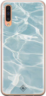Casimoda Samsung Galaxy A50/A30s siliconen hoesje - Oceaan Blauw