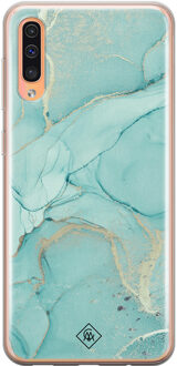 Casimoda Samsung Galaxy A50/A30s siliconen hoesje - Touch of mint