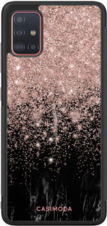 Casimoda Samsung Galaxy A51 hoesje - Marmer twist Rosekleurig