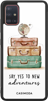 Casimoda Samsung Galaxy A51 hoesje - Wanderlust Multi