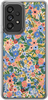 Casimoda Samsung Galaxy A52 hybride hoesje - Blue gardens Blauw