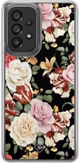 Casimoda Samsung Galaxy A52 hybride hoesje - Flowerpower Multi