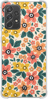 Casimoda Samsung Galaxy A52(s) shockproof hoesje - Blossom Multi