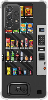 Casimoda Samsung Galaxy A52(s) shockproof hoesje - Snoepautomaat Zwart