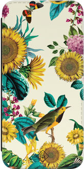 Casimoda Samsung Galaxy A53 flipcase - Sunflowers Geel