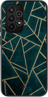 Casimoda Samsung Galaxy A53 hoesje - Blue shapes Blauw
