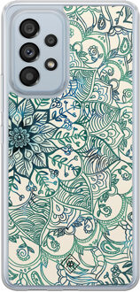 Casimoda Samsung Galaxy A53 hybride hoesje - Mandala blauw