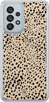 Casimoda Samsung Galaxy A53 hybride hoesje - Spot on Bruin/beige