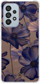 Casimoda Samsung Galaxy A53 shockproof hoesje - Twilight petals Paars