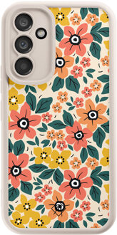 Casimoda Samsung Galaxy A54 beige case - Blossom Multi