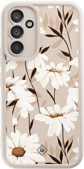 Casimoda Samsung Galaxy A54 beige case - In bloom Bruin/beige