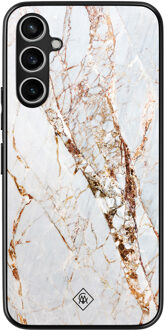Casimoda Samsung Galaxy A54 hoesje - Marmer goud Goudkleurig