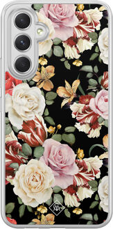 Casimoda Samsung Galaxy A54 hybride hoesje - Flowerpower Multi