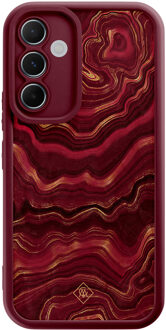 Casimoda Samsung Galaxy A55 rode case - Agate rood