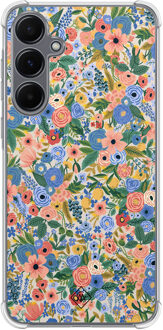 Casimoda Samsung Galaxy A55 shockproof hoesje - Blue gardens Blauw