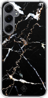 Casimoda Samsung Galaxy A55 shockproof hoesje - Marmer zwart
