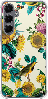 Casimoda Samsung Galaxy A55 shockproof hoesje - Sunflowers Mint
