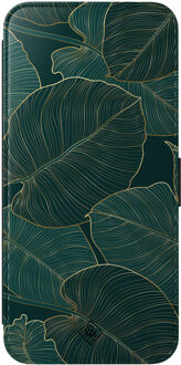 Casimoda Samsung Galaxy A56 flipcase - Monstera leaves Groen