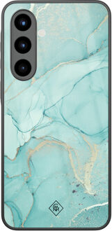 Casimoda Samsung Galaxy A56 glazen hardcase - Touch of mint