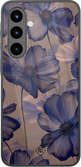 Casimoda Samsung Galaxy A56 glazen hardcase - Twilight petals Paars