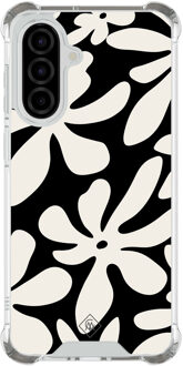 Casimoda Samsung Galaxy A56 shockproof hoesje - Noir bloom Zwart