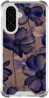Casimoda Samsung Galaxy A56 shockproof hoesje - Twilight petals Paars