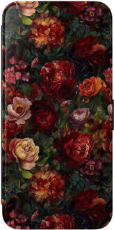 Casimoda Samsung Galaxy A57 flipcase - Floral garden Rood