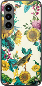 Casimoda Samsung Galaxy A57 glazen hardcase - Sunflowers Multi