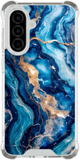 Casimoda Samsung Galaxy A57 shockproof hoesje - Ocean marble Blauw