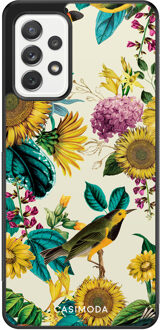 Casimoda Samsung Galaxy A72 hoesje - Sunflowers Geel
