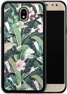 Casimoda Samsung Galaxy J3 2017 hoesje - Tropical banana Groen