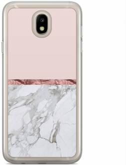 Casimoda Samsung Galaxy J3 2017 siliconen hoesje - Rose all day