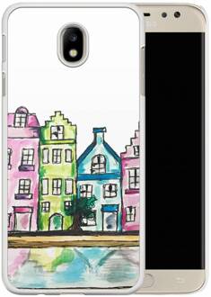 Casimoda Samsung Galaxy J7 2017 hoesje - Tropical banana Multi