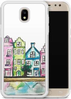 Casimoda Samsung Galaxy J7 2017 hoesje - Tropical banana Multi