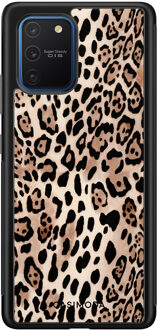 Casimoda Samsung Galaxy S10 Lite hoesje - Golden wildcat Goudkleurig