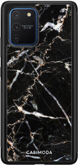 Casimoda Samsung Galaxy S10 Lite hoesje - Marmer zwart