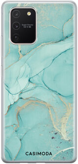 Casimoda Samsung Galaxy S10 Lite siliconen hoesje - Touch of mint