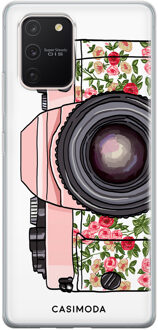 Casimoda Samsung Galaxy S10 Lite siliconen telefoonhoesje - Hippie camera Roze