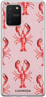 Casimoda Samsung Galaxy S10 Lite siliconen telefoonhoesje - Lobster all the way Roze