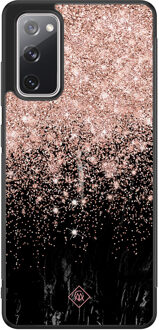 Casimoda Samsung Galaxy S20 FE hoesje - Marmer twist Rosekleurig