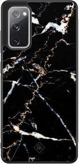 Casimoda Samsung Galaxy S20 FE hoesje - Marmer zwart
