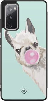 Casimoda Samsung Galaxy S20 FE hoesje - Retro lama Blauw