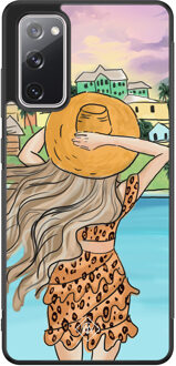 Casimoda Samsung Galaxy S20 FE hoesje - Sunset girl Multi