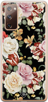Casimoda Samsung Galaxy S20 FE siliconen hoesje - Flowerpower Multi